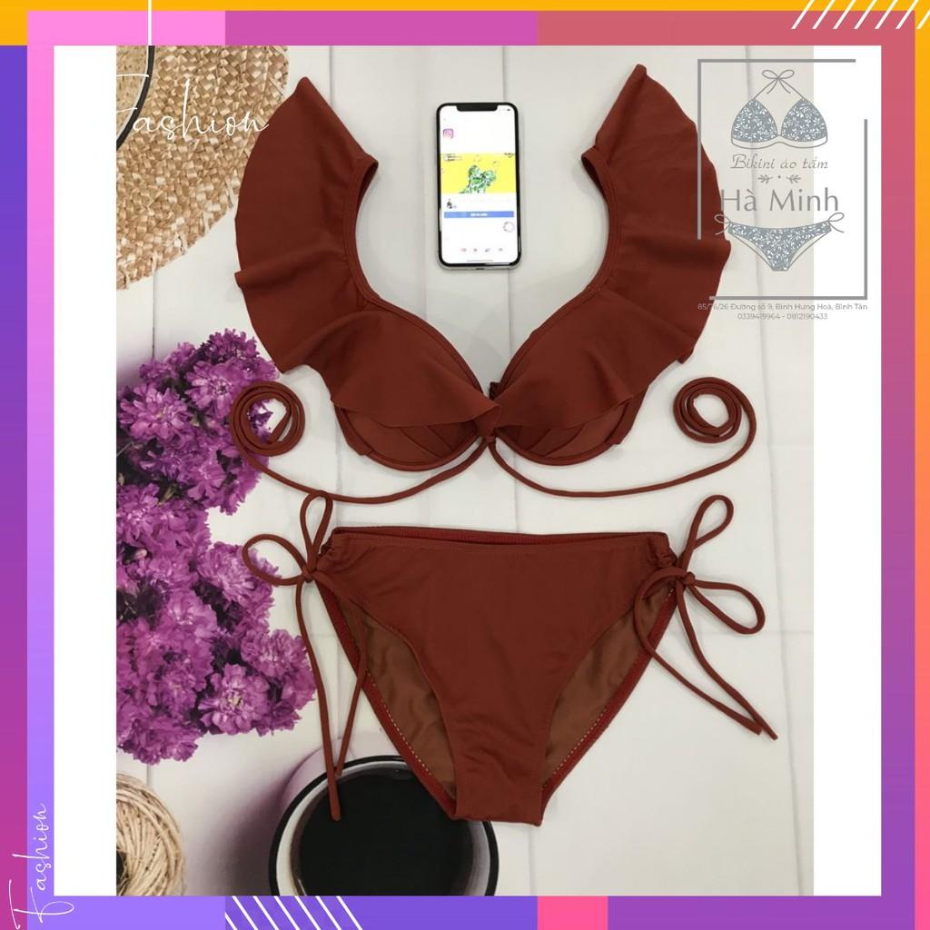 Bikini 2 mảnh cánh tiên, cạp thấp - Eva Shop - Cực Secxy, nâng ngực