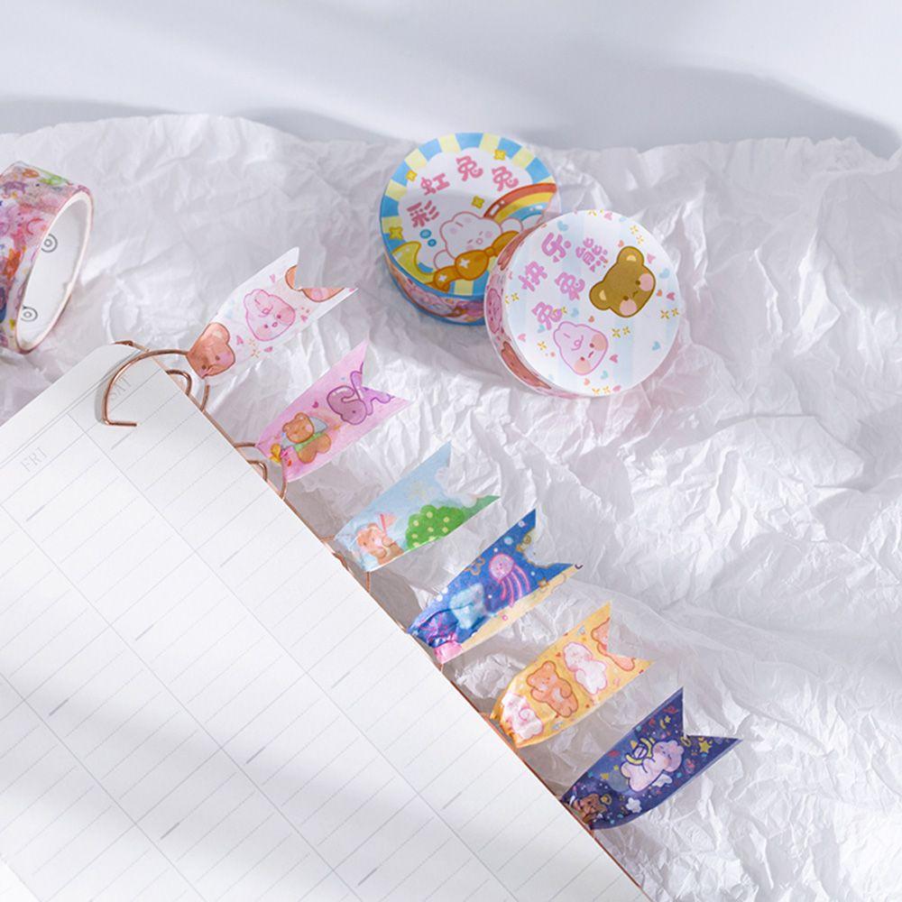 Cuộn Băng Keo Giấy Washi Trang Trí Sổ Tay Diy