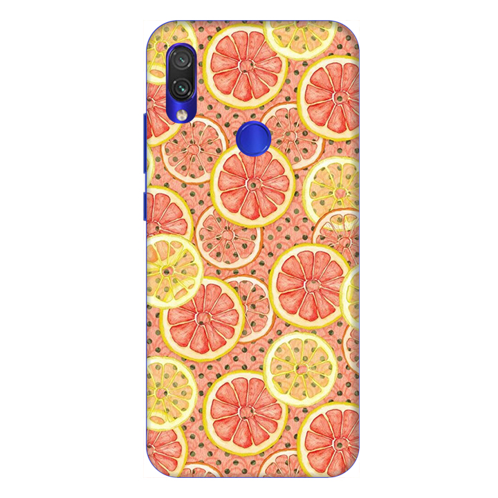 Ốp lưng dành cho điện thoại Xiaomi Redmi Note 7 hình Heo Con Ăn Dâu - Hàng chính hãng