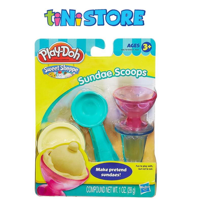 Bộ đồ chơi đất nặn dụng cụ làm kem cây Play Doh