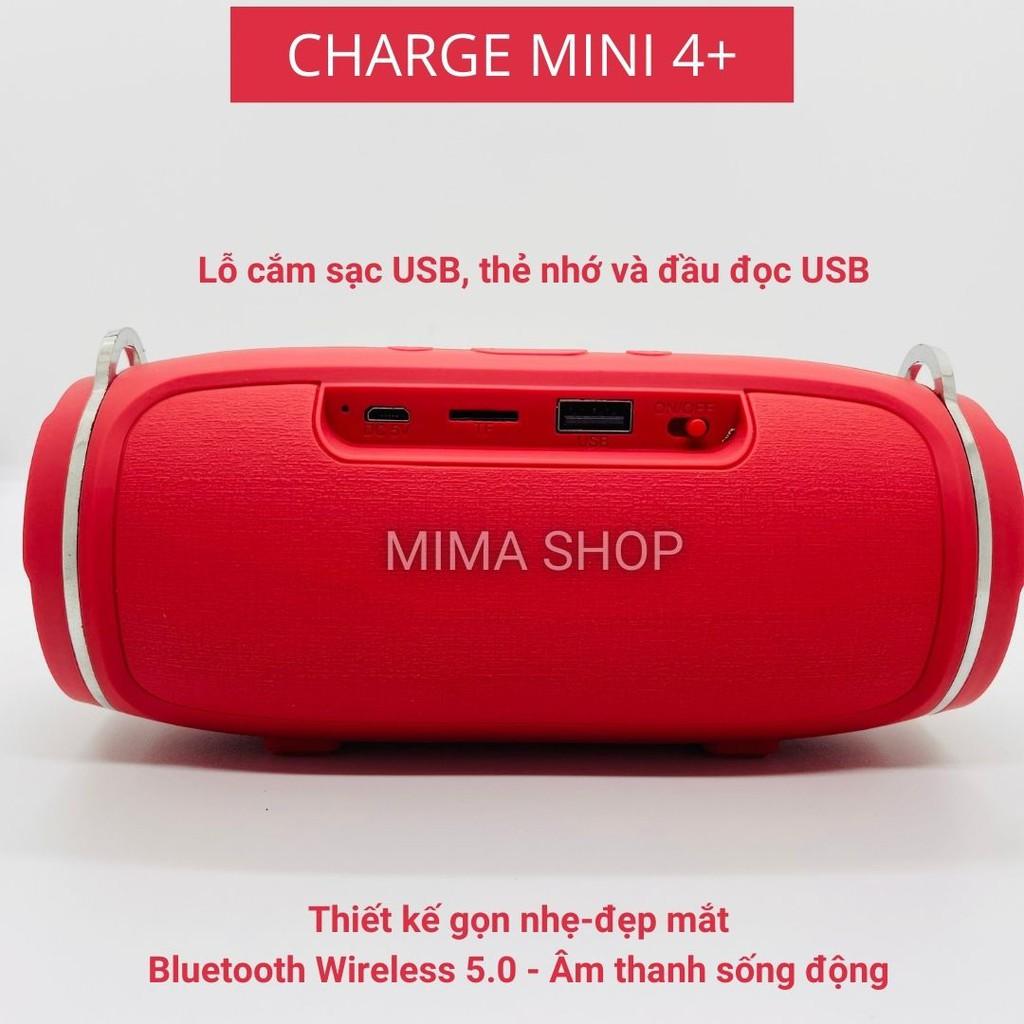 Loa bluetooth nghe nhạc charge mini 3+/charge mini 4+ Có bass, nghe hay và pin trâu