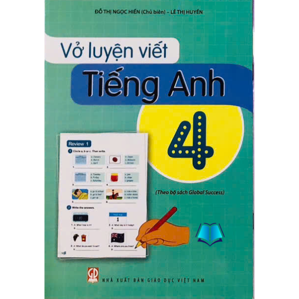 Sách - Combo/ Lẻ Vở Luyện Viết Tiếng Anh 1.2.3.4.5 (Theo Bộ Sách Global Success)