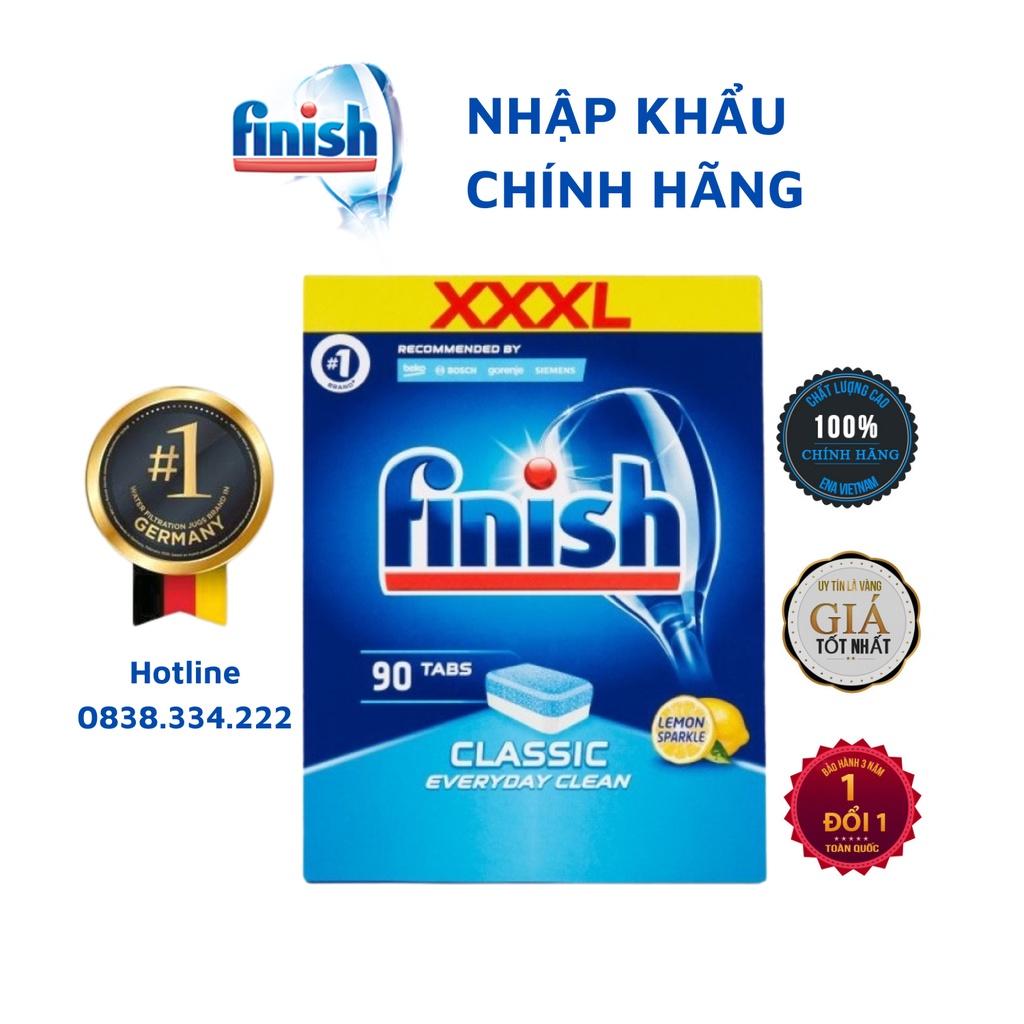 Hộp 90 viên rửa chén Finish classic Hương Chanh