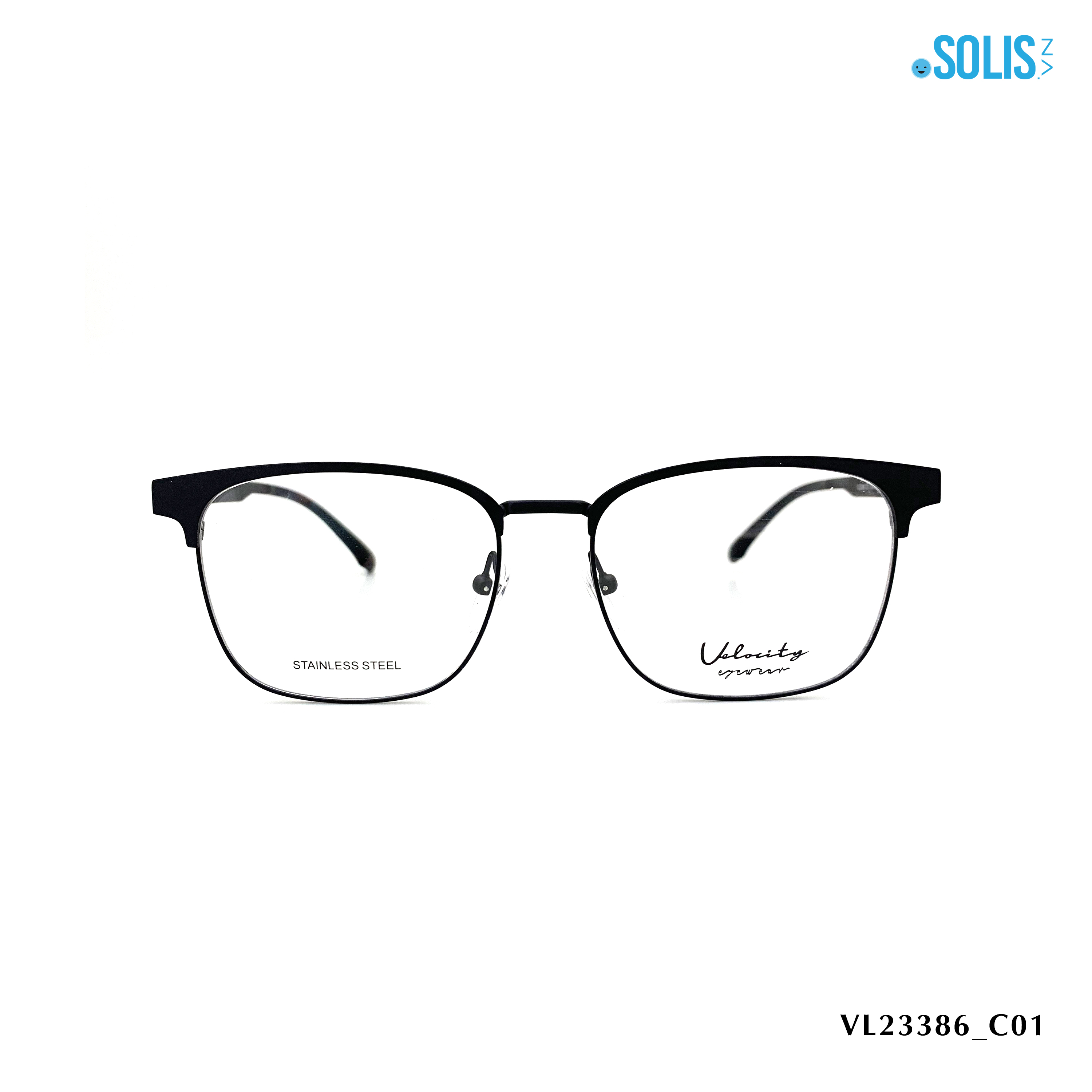Gọng kính kim loại hiệu Velocity VL23386 - KÍNH KIM LOẠI HIỆU VELOCITY VL23386 KÍCH THƯỚC 55-17-145