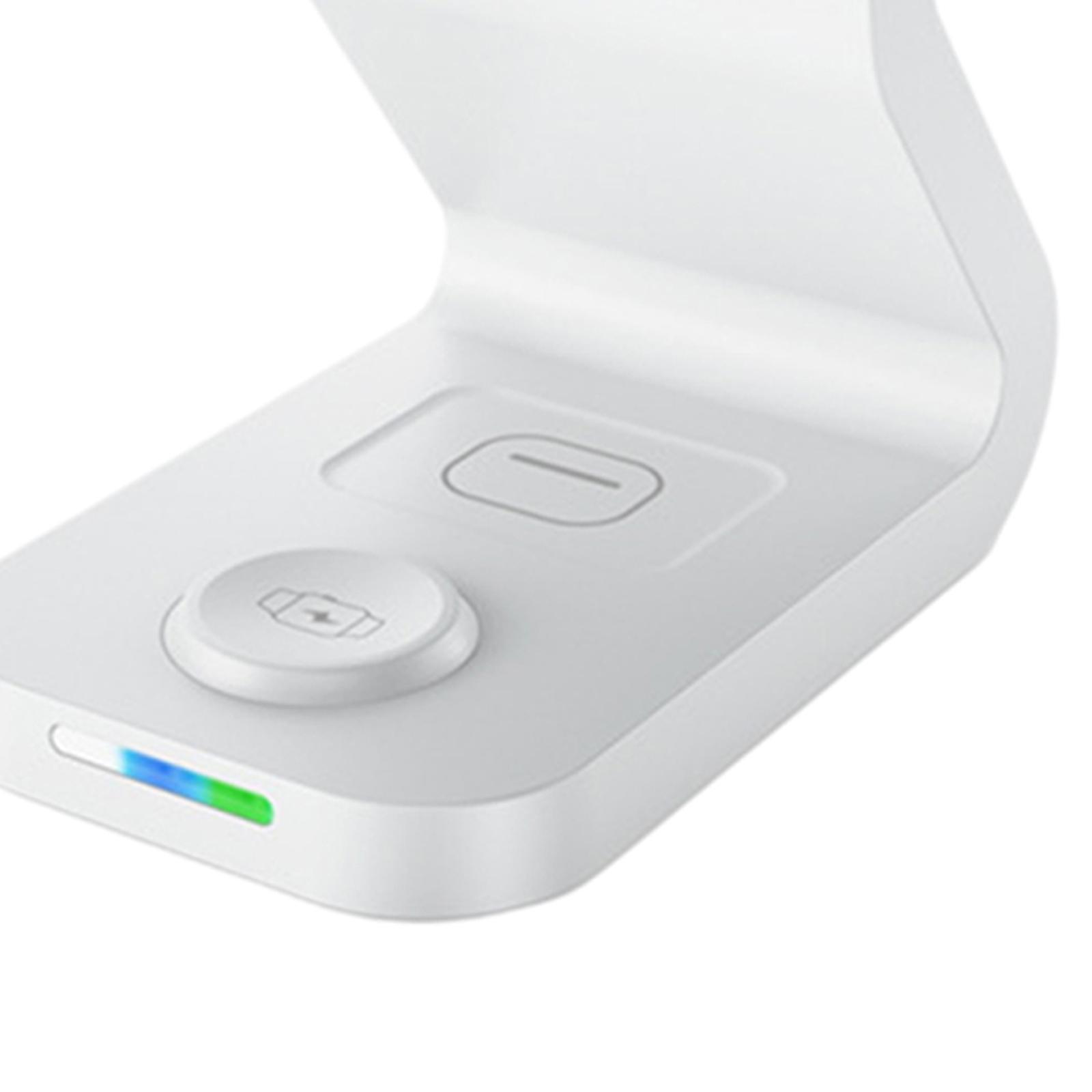 Wireless Charger 3 in 1 for  for Phones Smartphones Headphones Black