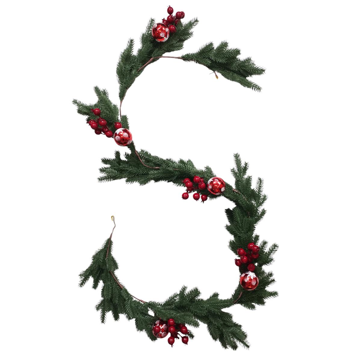 Dây Thông Chiếc Lá Trang Trí Noel 210 cm - Chaang Chiia GP-G12-PE1-D