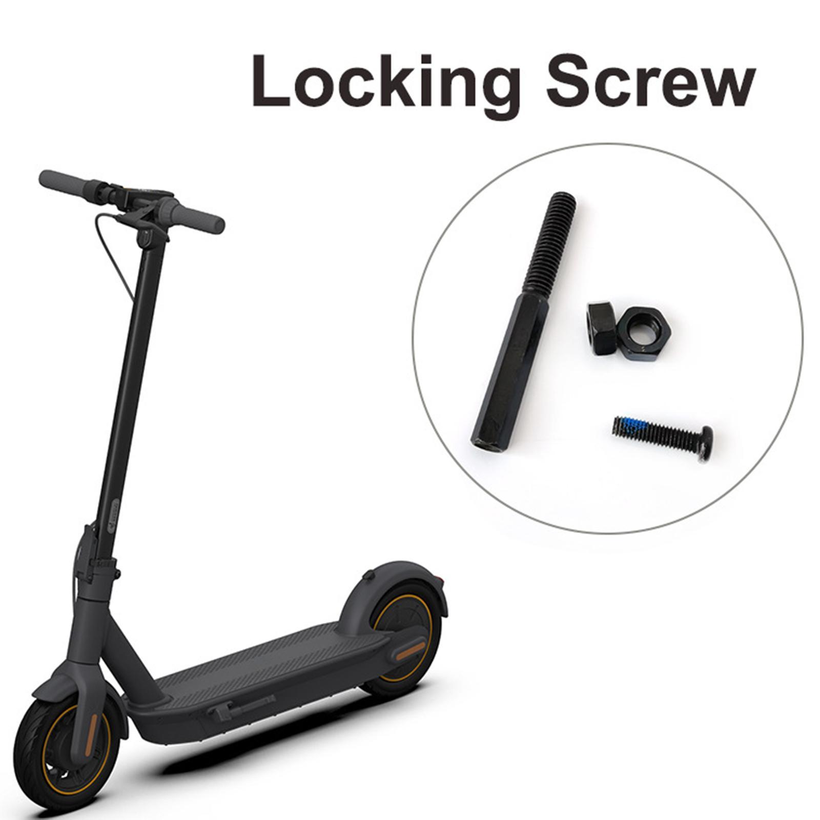 Shaft Locking Screw Wear Resistant Hard Electric Scooter Shaft Lock Screw Kit for Ninebot Max G30