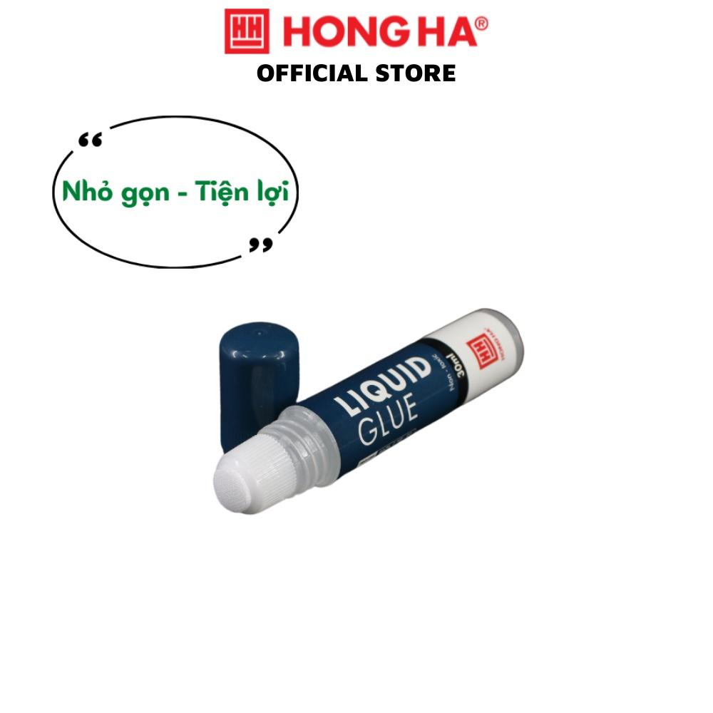 Keo dán giấy dành cho văn phòng dung tích 30ml Hồng Hà (6676)