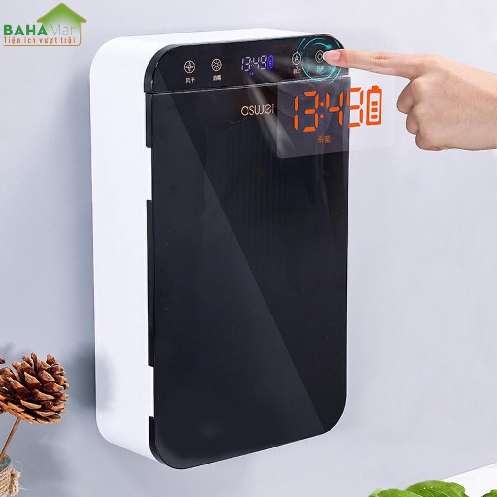 HỘP TREO THÔNG MINH KHỬ TRÙNG ĐŨA THÌA BẰNG TIA CỰC TÍM CÓ HẸN GIỜ thông minh khử trùng không có góc chết