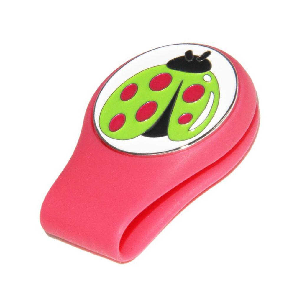 2-3pack Magnetic Golf Hat Clip Golf Ball Marker with Detachable Pattern Plate