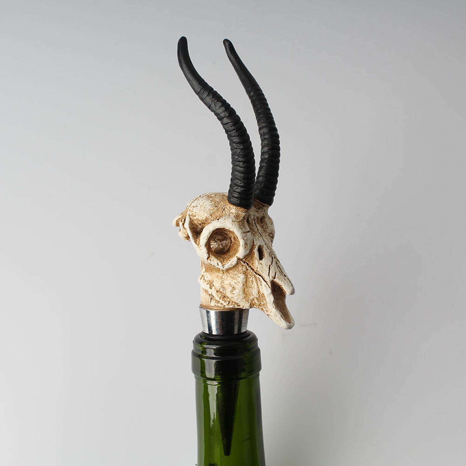 Animal Skull Red Wine Bottle Stopper Wine Bottle Corks for Wedding Leakproof