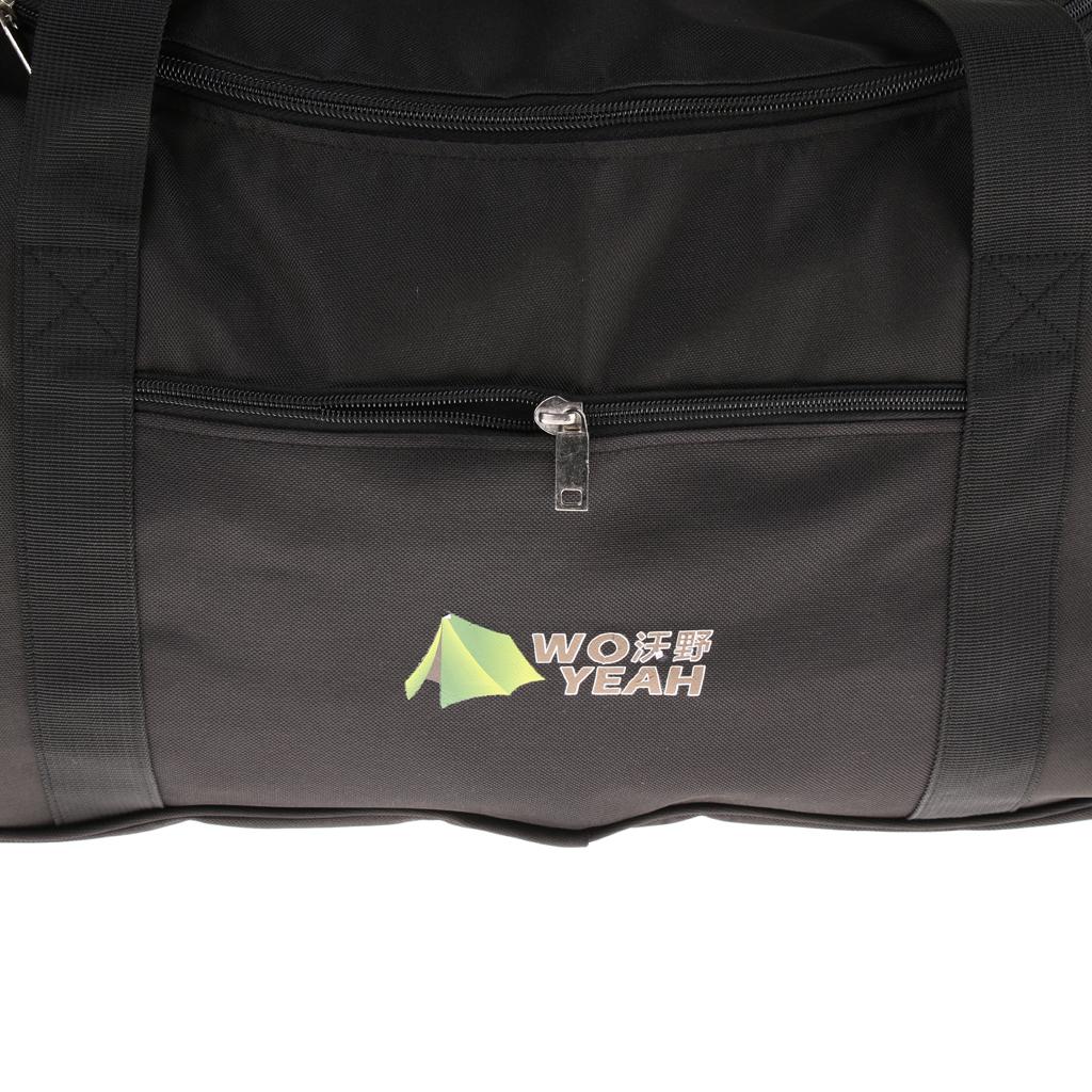 Camping Tent Storage Backpack Travel Duffel for Sleeping Bag Blanket 50L