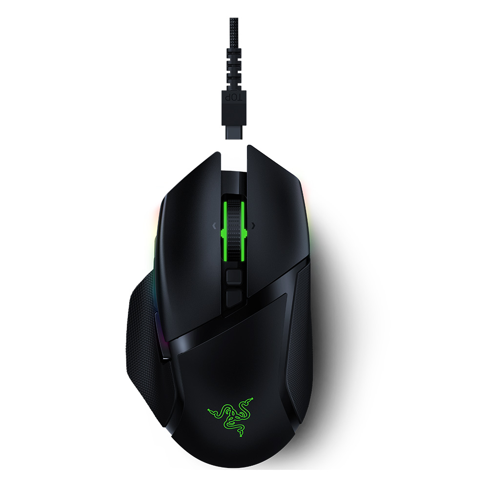 Chuột Gaming Không Dây Razer Basilisk Ultimate Wireless with Charging Dock (RZ01-03170100-R3A1) – Kèm dock sạc - Hàng Chính Hãng