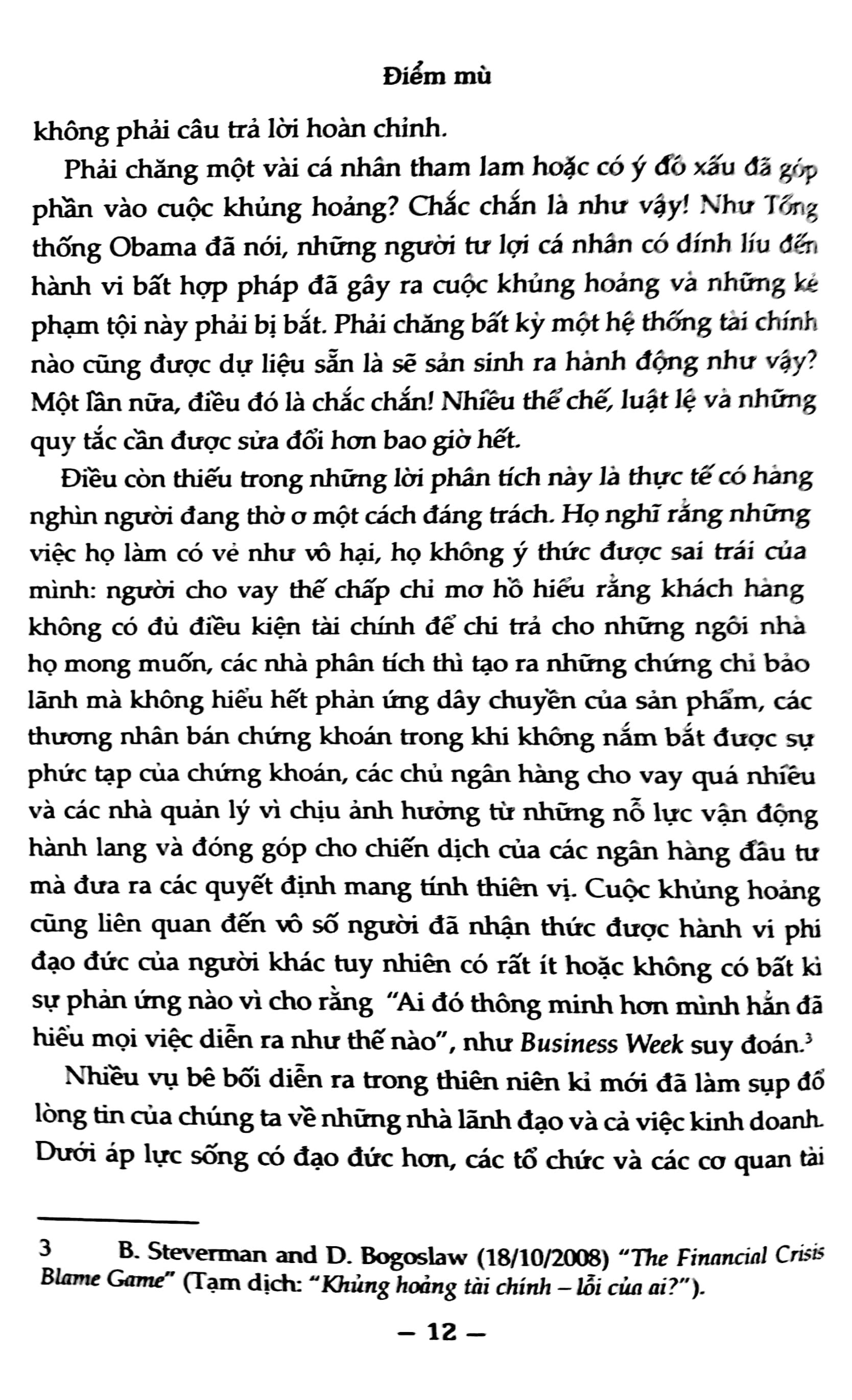 Sách Điểm Mù (Tái Bản)