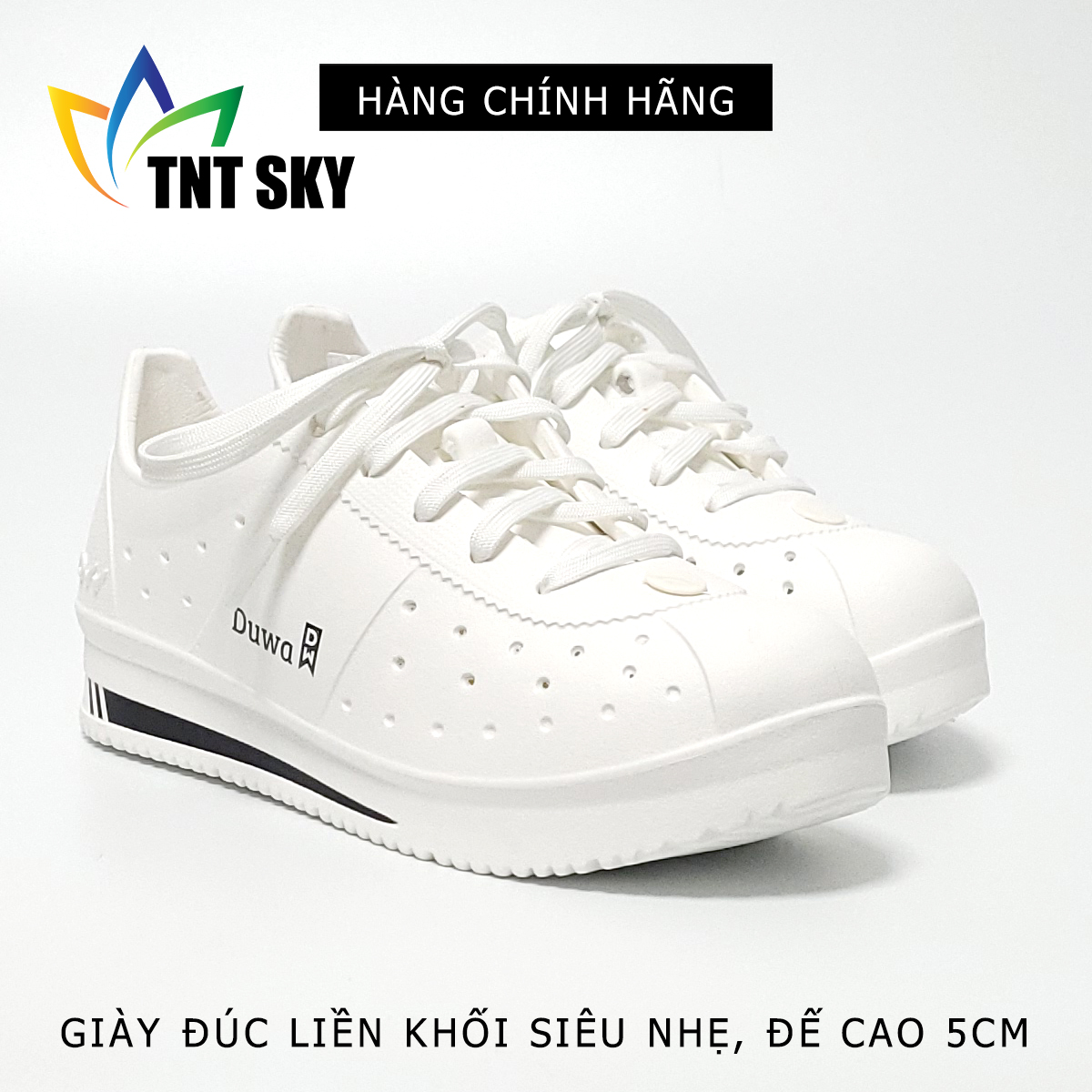 Giày Nữ Đúc Liền Khối Siêu Nhẹ Đế Cao 5CM - Hàng Chính Hãng - TK577