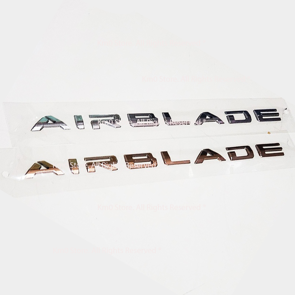 01 Tem Chữ AIR BLADE Dập Nỗi