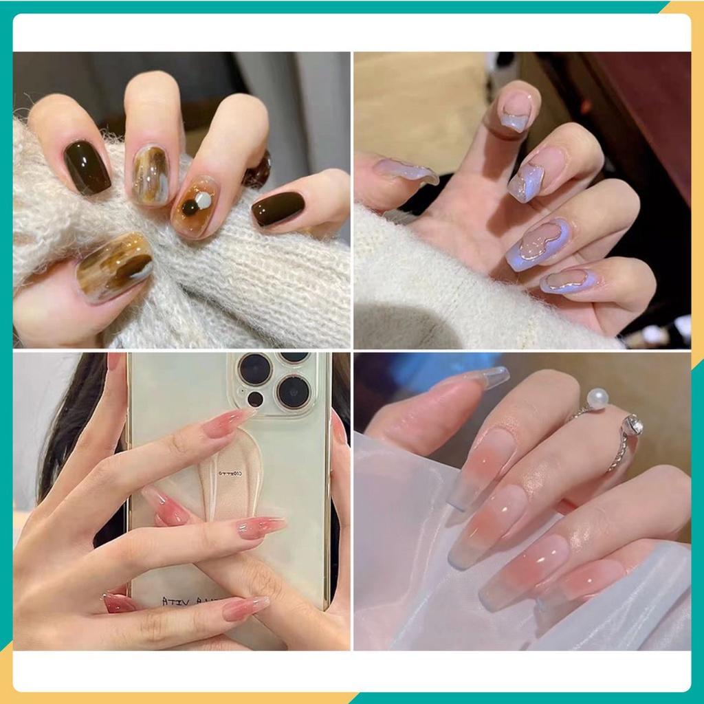 Móng giả  Kèm keo nail xinh xắn mới