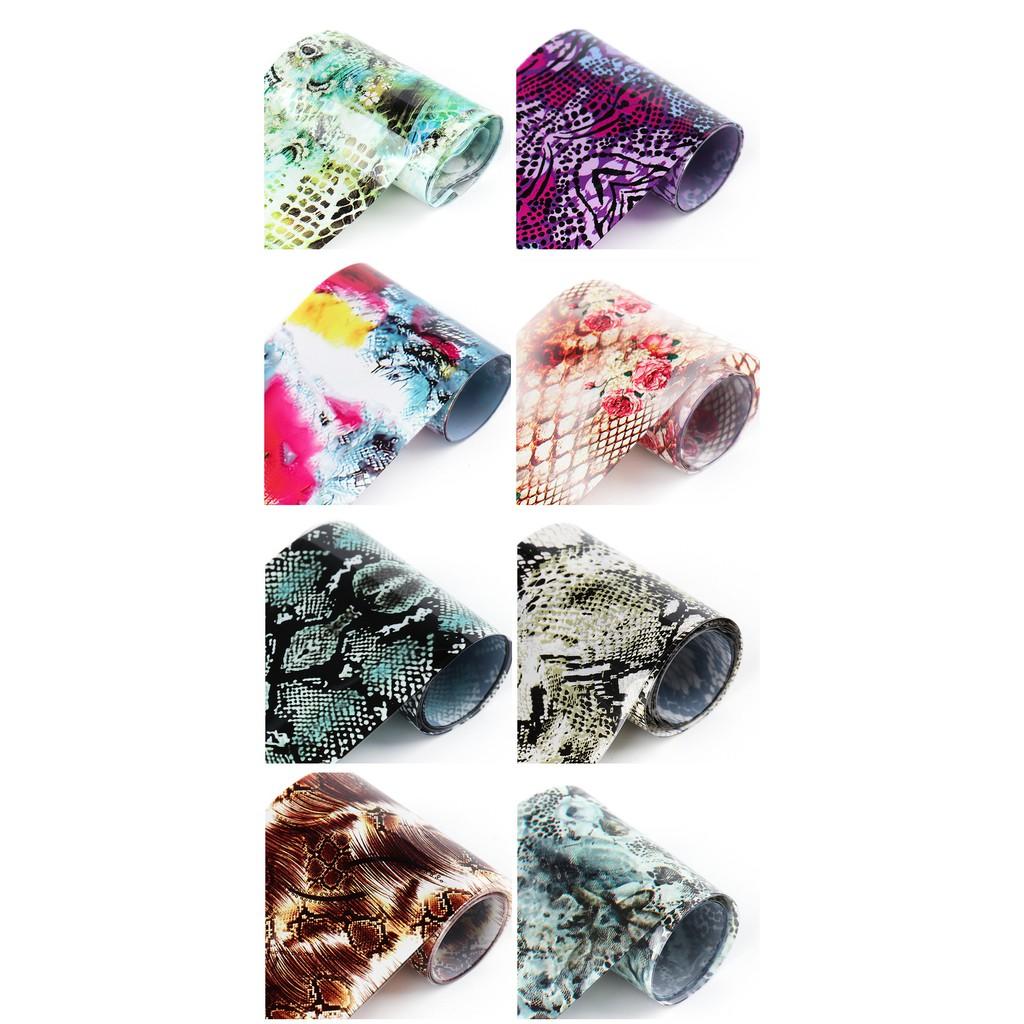 Khay foil 10 mẫu da rắn