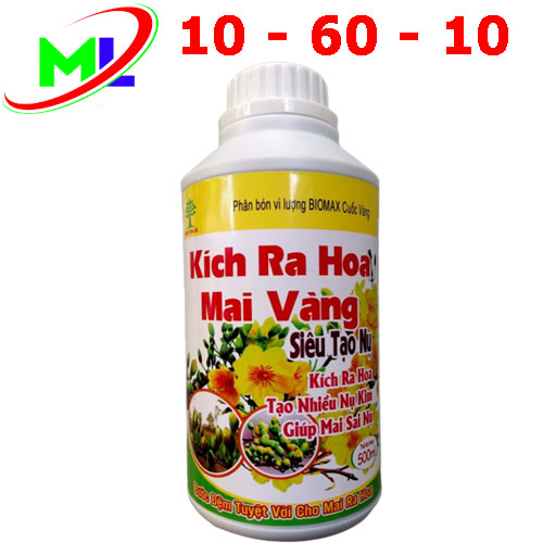 Siêu ra hoa mai vàng hủ 500ml