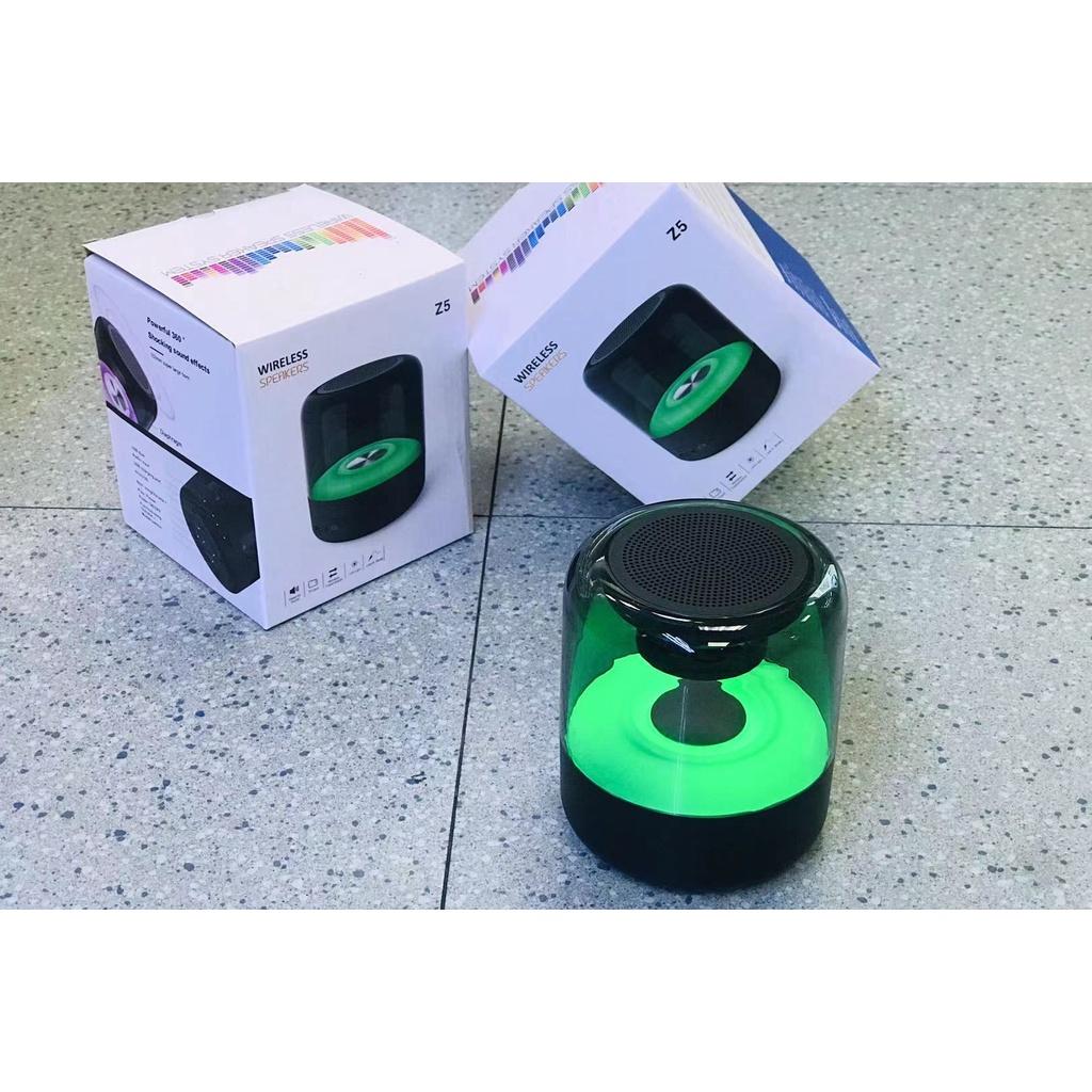 Loa bluetooth Z5 Âm Thanh Siêu Trầm Có Đèn led Hỗ Trợ Đọc Thẻ Nhớ usb