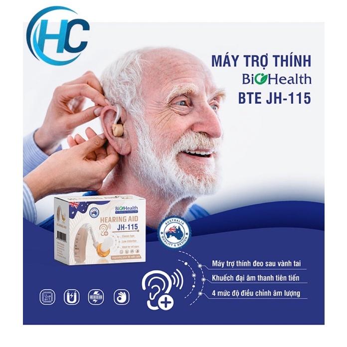 Máy Trợ Thính không dây Biohealth JH-115 (Úc)-máy trợ thính cho người điếc