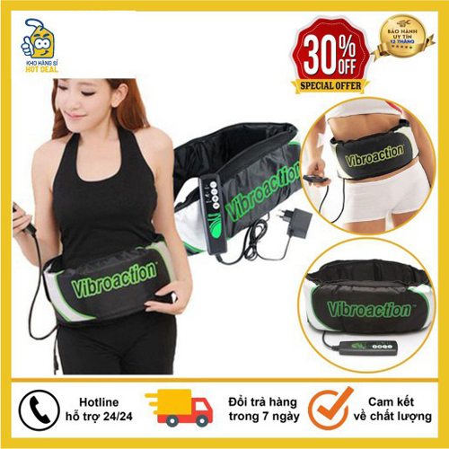 Đai Massage Bụng Máy Mát Xa VIBROACTION cao cấp MỸ