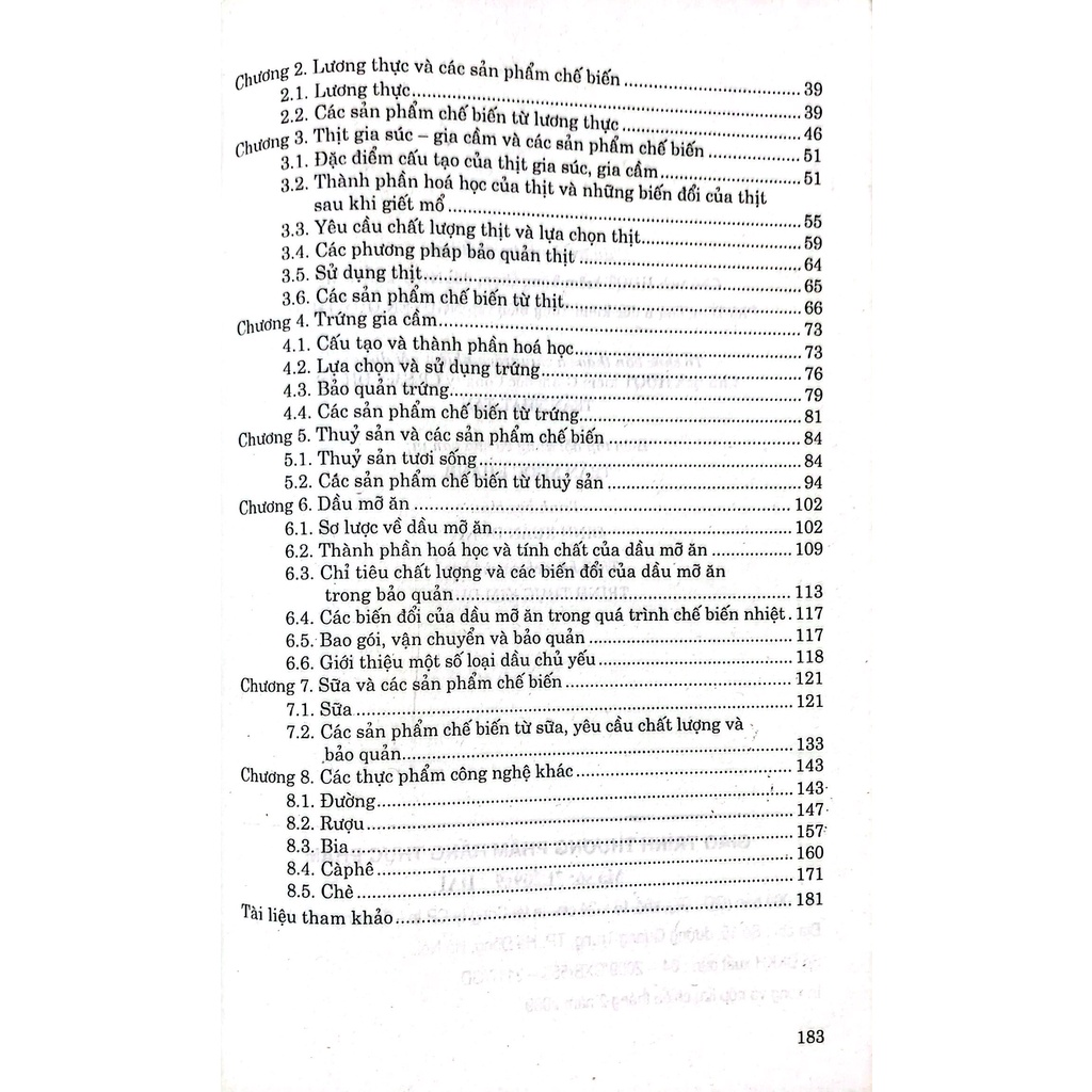 Giáo trình thương phẩm hàng thực phẩm