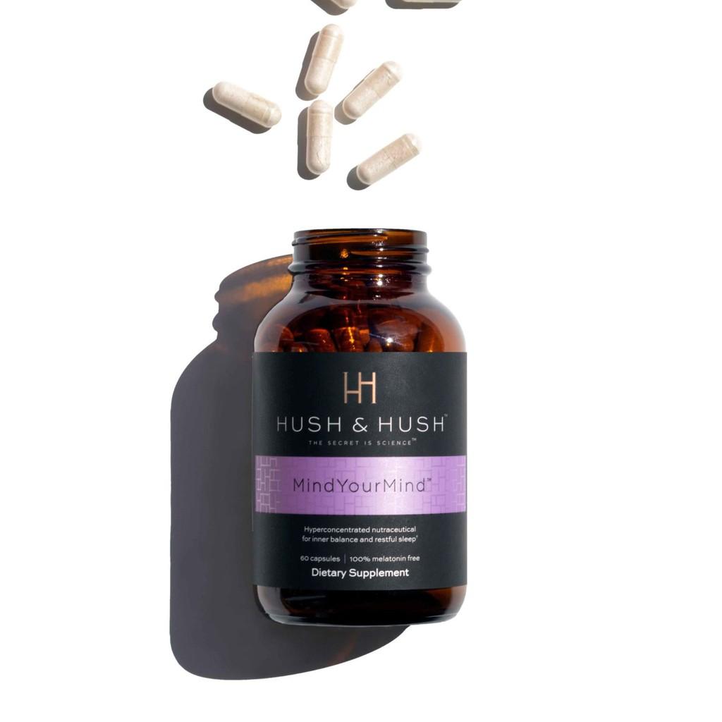 Viên Uống Cải Thiện Giấc Ngủ, Giảm Căng Thẳng Hiệu Quả Image Skincare Hush & Hush Mind Your Mind 60 viên