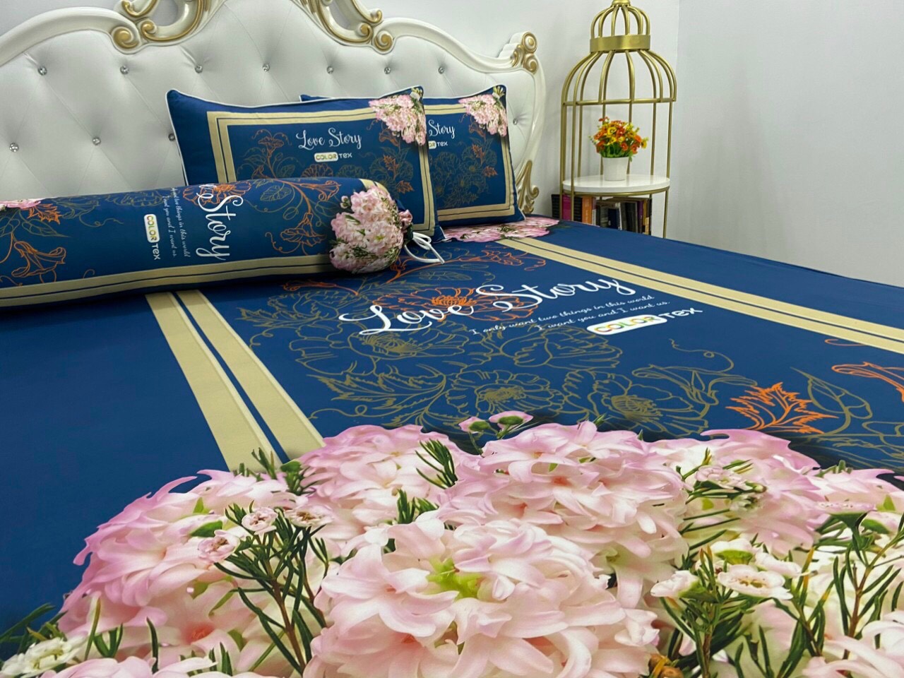 Bộ Drap gối HÀNG CHÍNH HÃNG thun Ý 5D Cao Cấp , mát lạnh, thấm hút tốt.