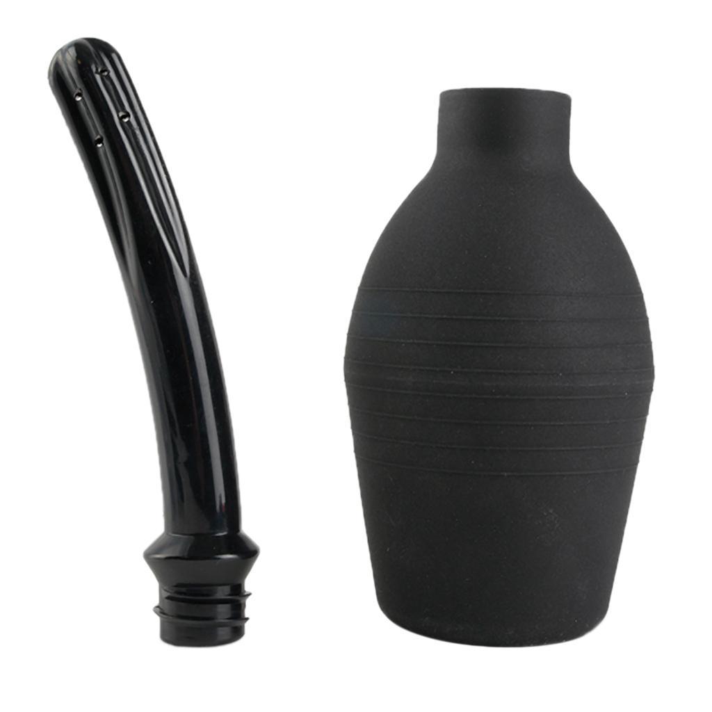 2 Pack Safe Comfortable 310ml Anal Douche Enema Bulb For Hygiene Health