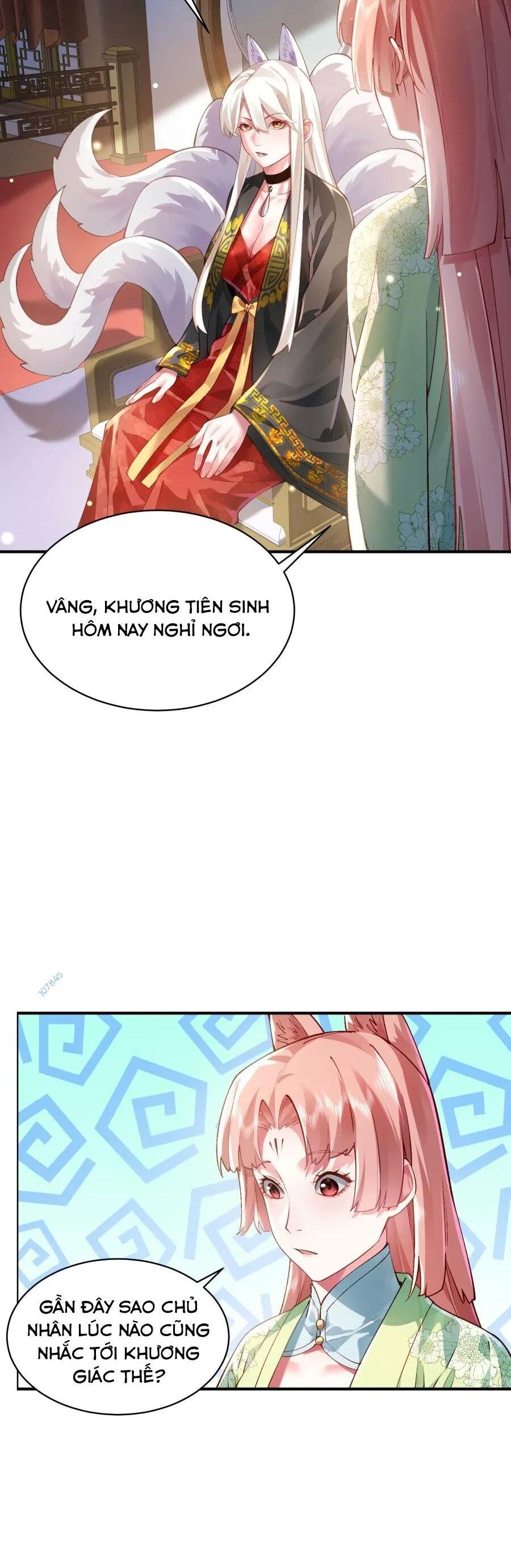 bói toán mà thôi, cửu vĩ yêu đế sao lại thành nương tử ta?! chapter 35 19