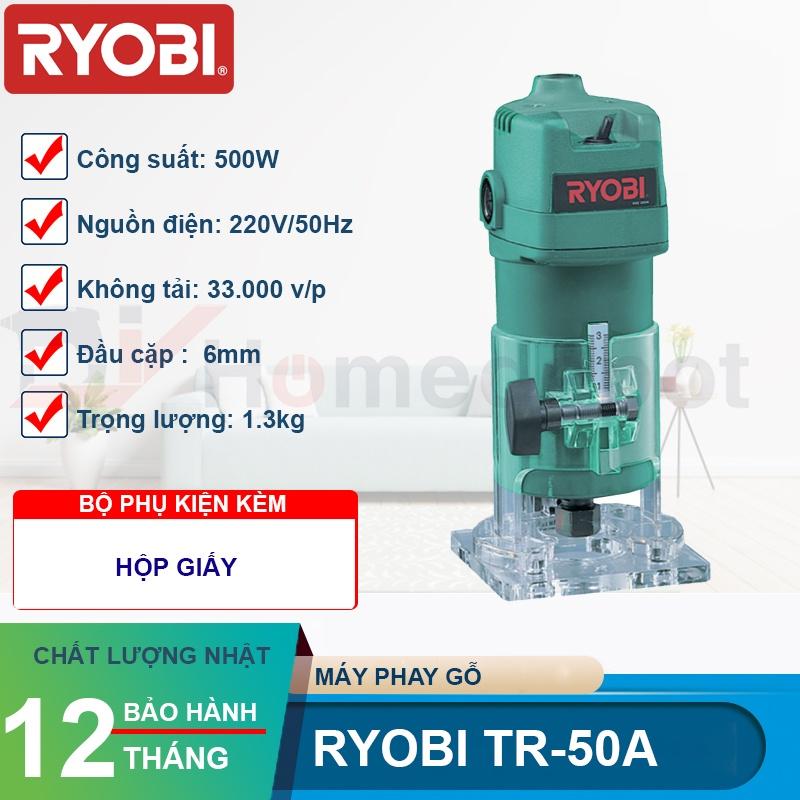 Máy phay gỗ Ryobi TR-50A / KYOCERA ATR50A 500W