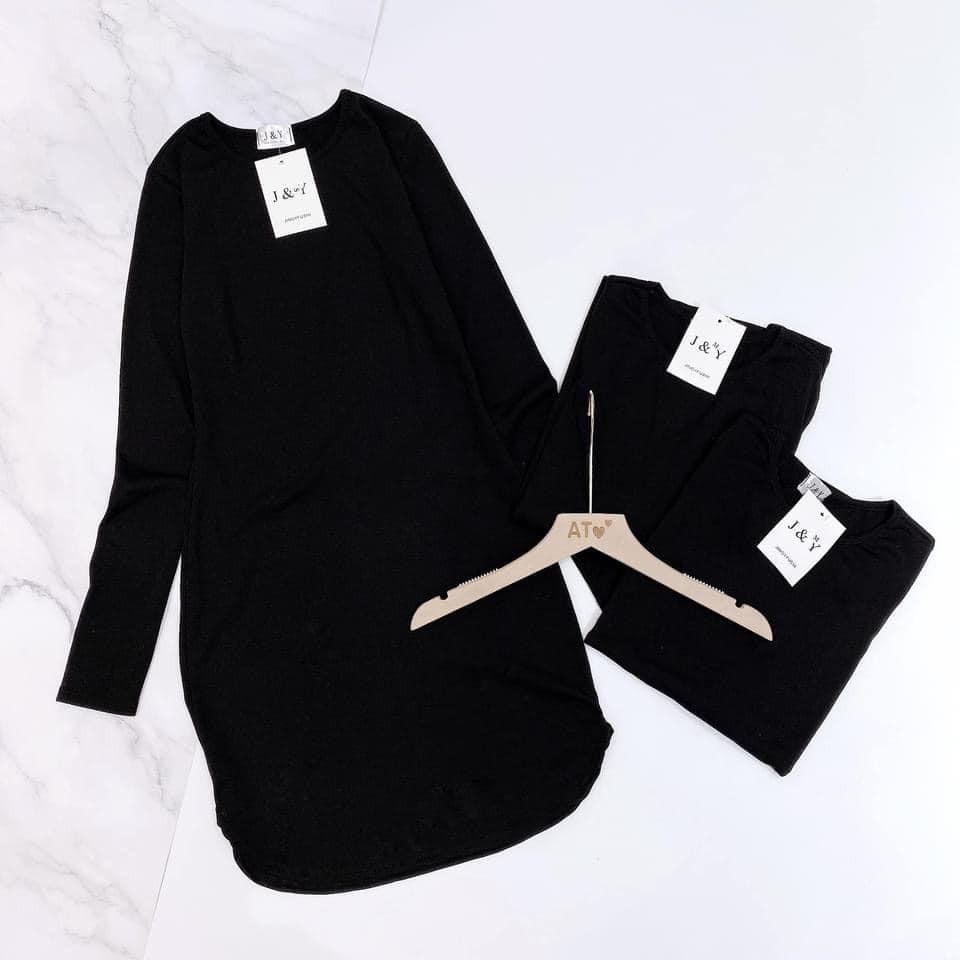 Váy xỏ ngón vạt bầu