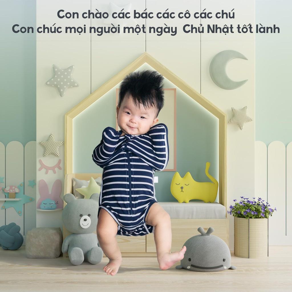 Nhộng Cộc Hở Chân cho bé quấn nhộng chũn giúp bé sơ sinh ngủ ngon