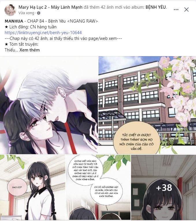 bệnh yêu chapter 84.1 1