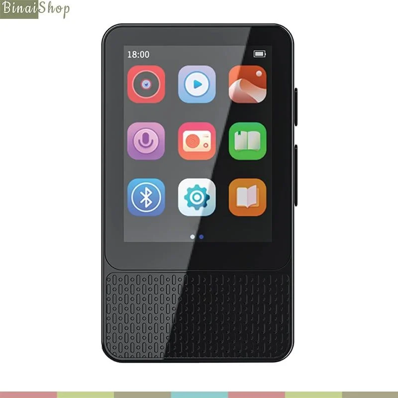 Ruizu M18 - Máy Nghe Nhạc HiFi, Kết Nối Bluetooth 5.0, Loa Ngoài Lớn, Màn Hình Cảm Ứng 2.4 Inch - hàng chính hãng