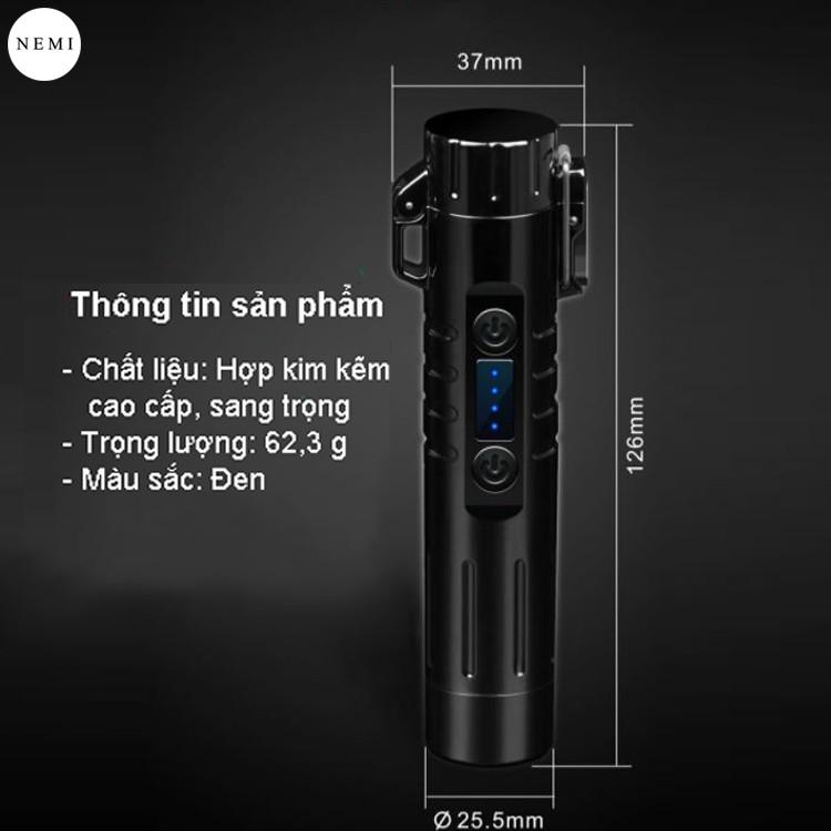 Máy Cạo Râu Mini Làm Bằng Hợp Kim Kẽm Vòng Quay Lên Đến 4500 Vòng/Phút Đi Kèm Bật Lửa Điện Không Gas An Toàn Khi Sử Dụng