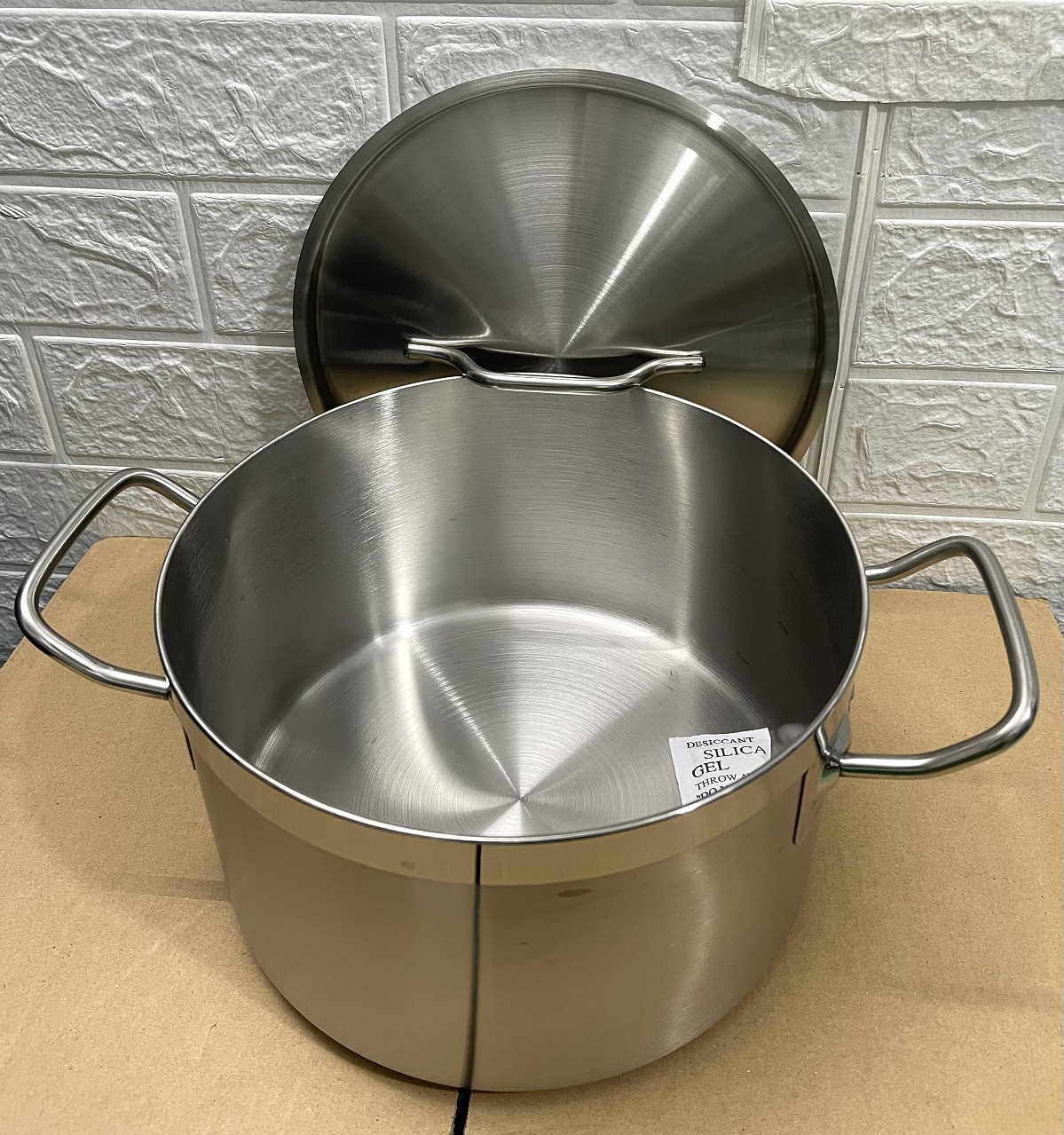 Nồi Inox 2 Quai Cao Cấp 3 Đáy _ Dung Tích: 4.9Lít _