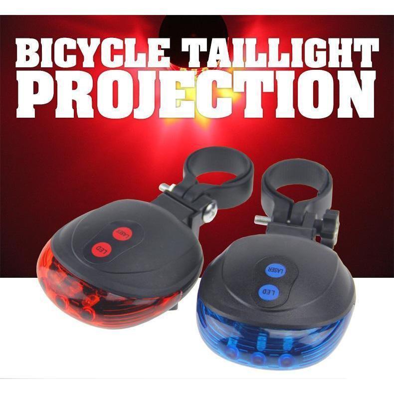 Đèn Chiếu Hậu Cảnh BÁo Gắn Sau Xe Đạp