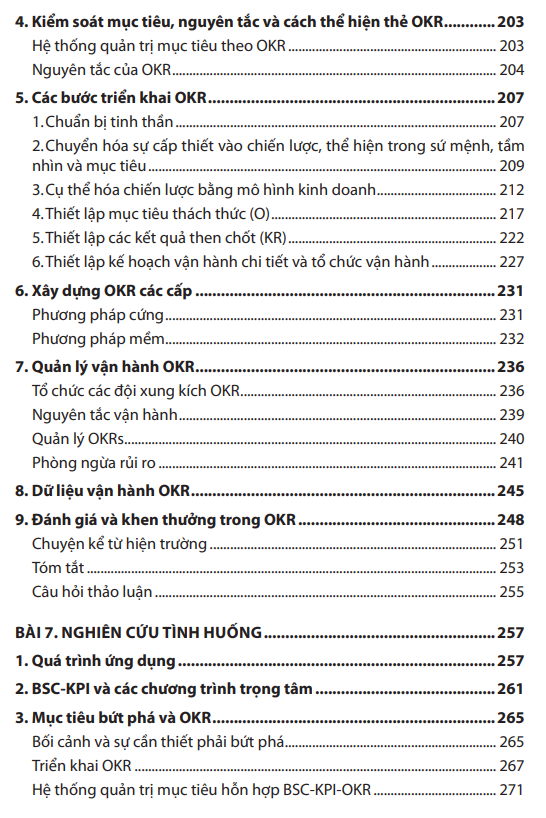 (Giảm 10%-15% giá bìa) Sách Quản trị, Sách Quản trị mục tiêu bằng KPI, BSC và OKR (Phương pháp, công cụ, biểu mẫu, tình huống)