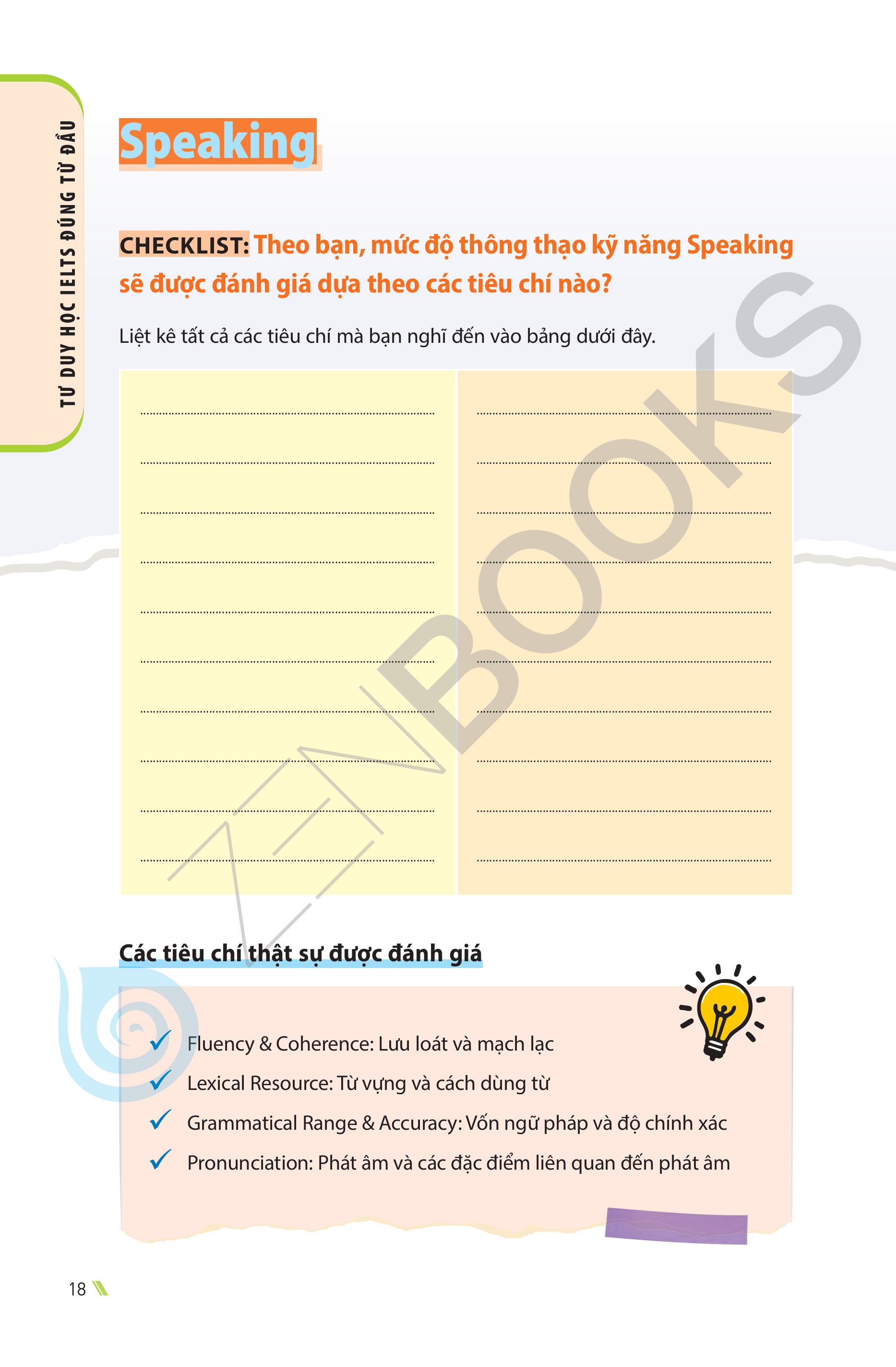 Sách Tư Duy Học IELTS Đúng Từ Đầu