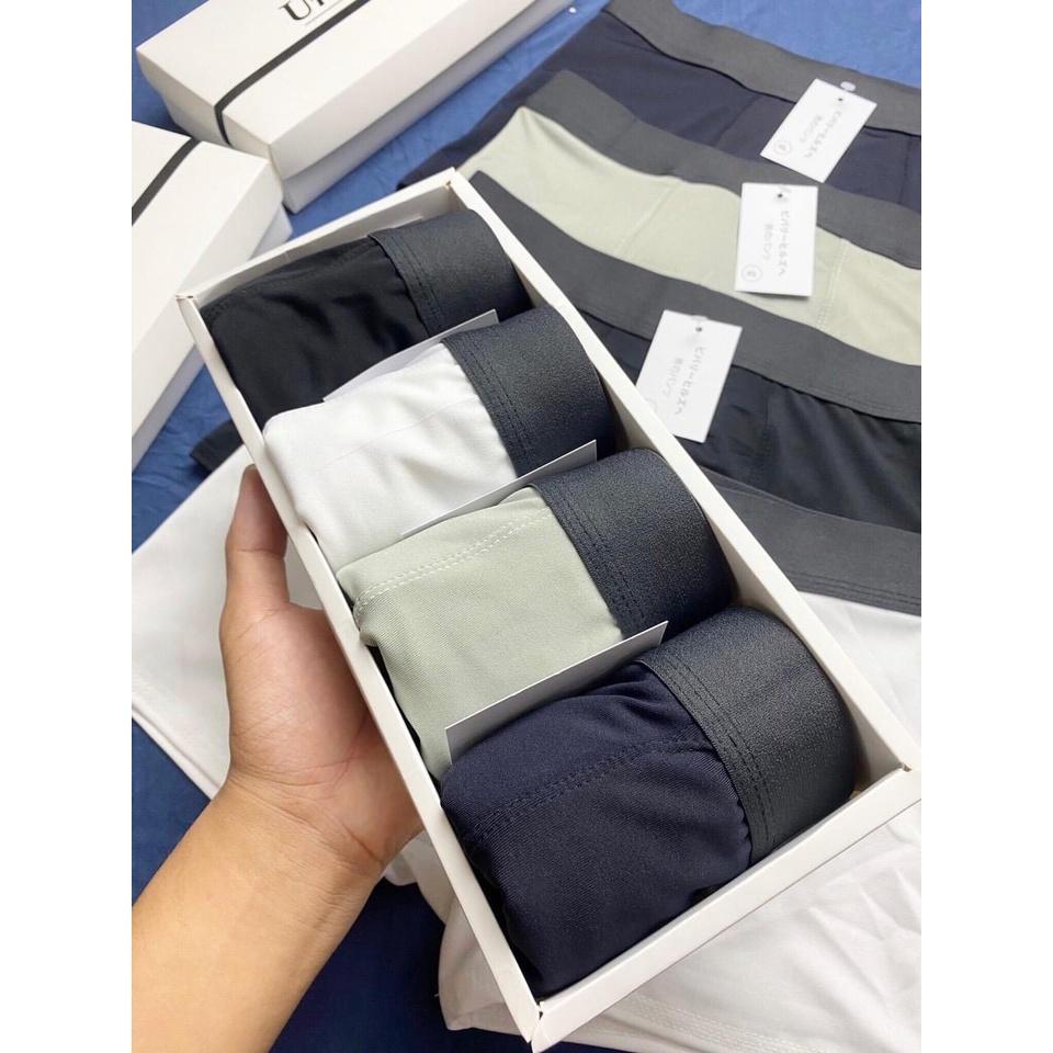 Quần sịp đùi nam chất thun mát co dãn 4 chiều, sịp boxer thông dụng hình ảnh thật 100%