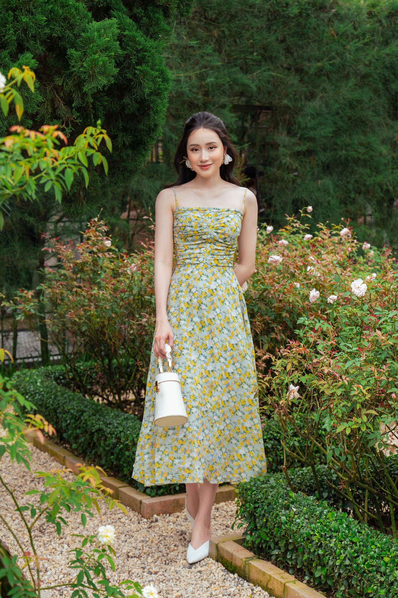 OLV - Đầm Mini Fleur Lemon Dress