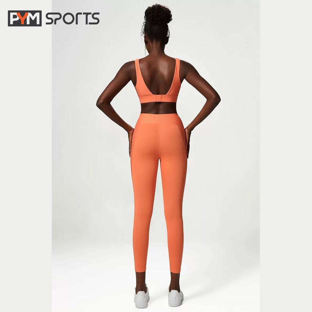 Bộ Đồ Tập Yoga, Gym PYMS015, Quần legging Thể Thao Dài Co Giãn 4 Chiều