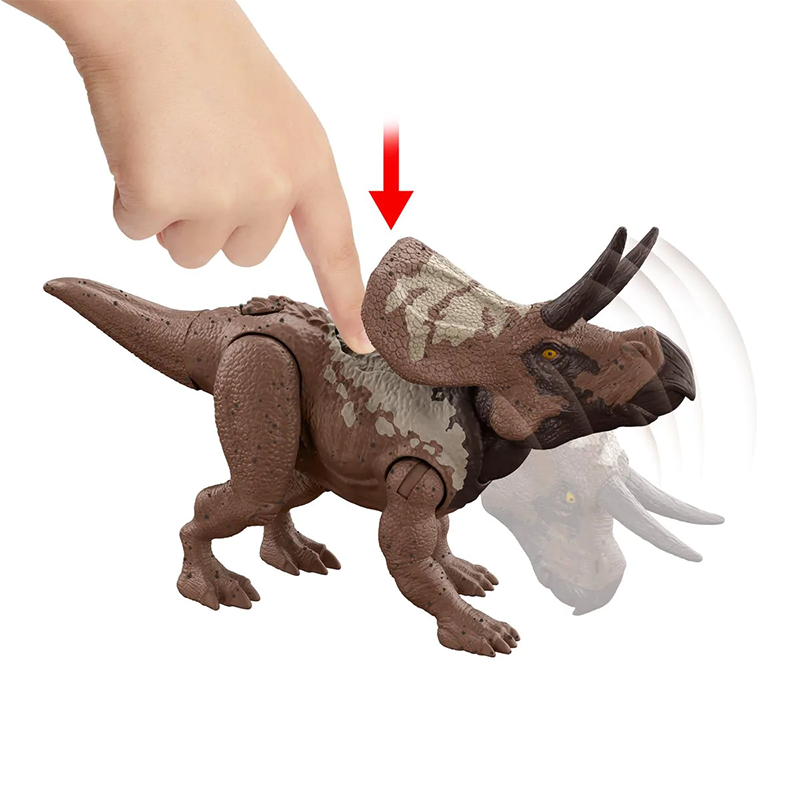 Đồ Chơi JURASSIC WORLD MATTEL Khủng Long Tấn Công Zuniceratops HLN66/HLN63