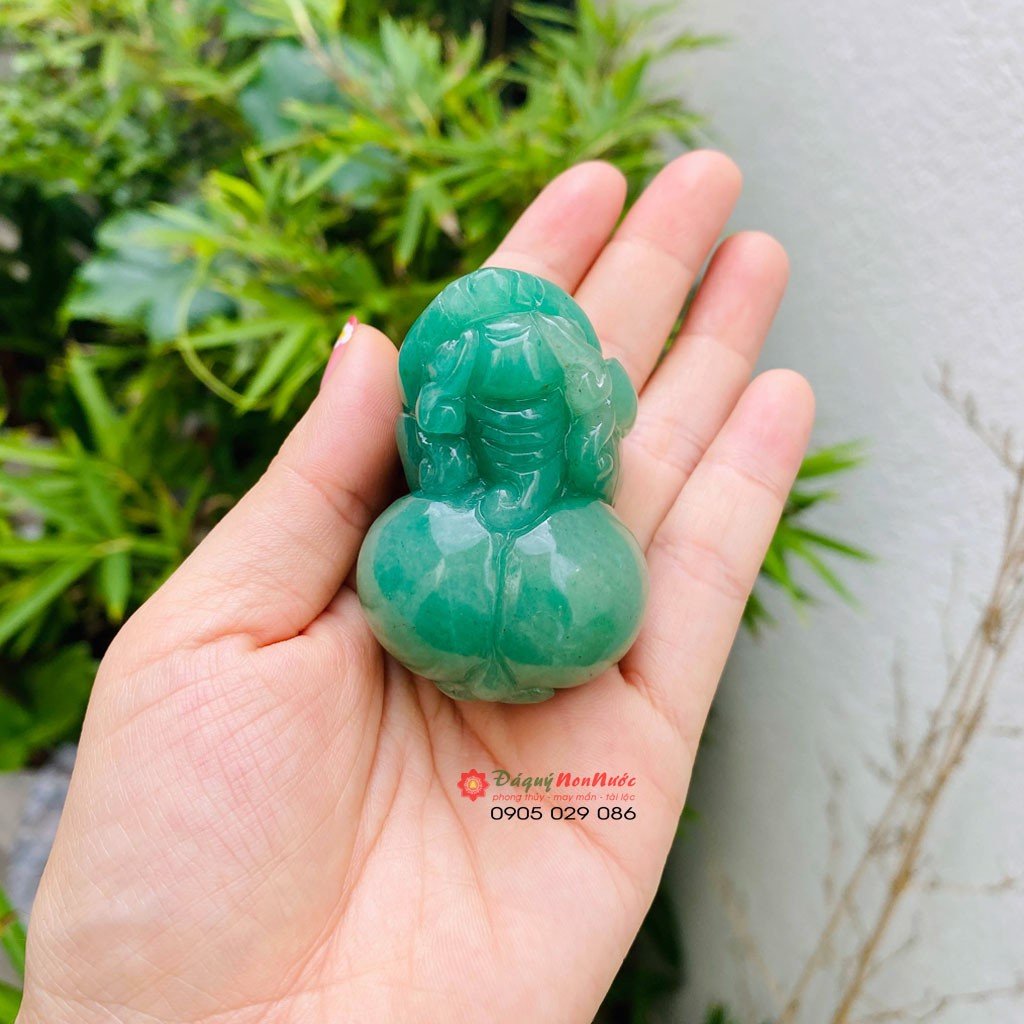 Tượng tỳ hưu nhỏ đá thạch anh Aven - đá Non Nước