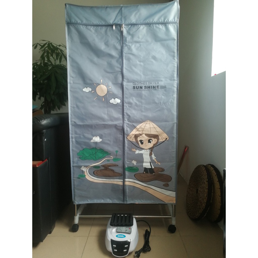 TỦ SẤY QUẦN /ÁO CÓ ĐIỀU KHIỂN TỪ XA CHẠY ÊM KHÔNG GÂY ỒN