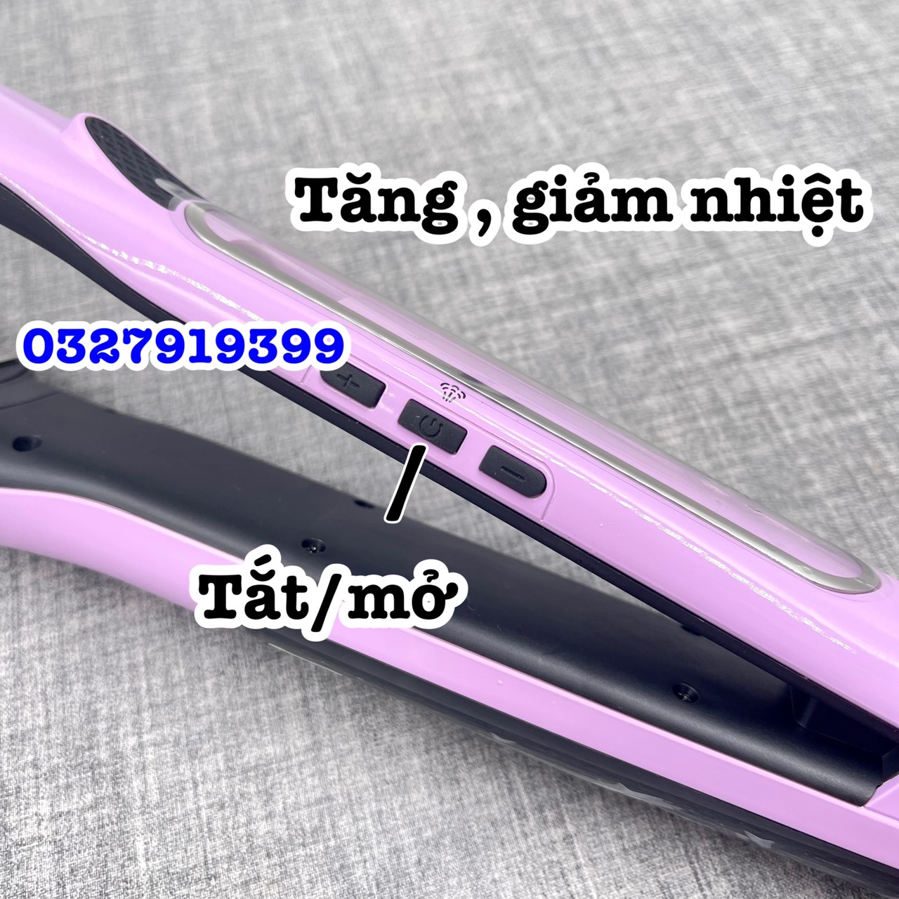 Máy duỗi tóc hơi nước cao cấp Steam Plus bản nhỏ