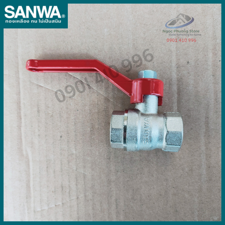 Van bi tay gạt dài SANWA Phi 21mm, Phi 27mm, Phi 34mm BV15FB