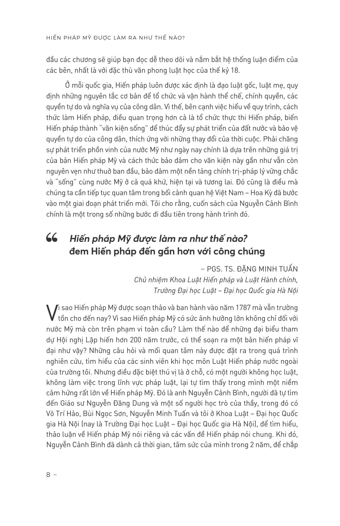 Hiến Pháp Mỹ Được Làm Ra Như Thế Nào?
